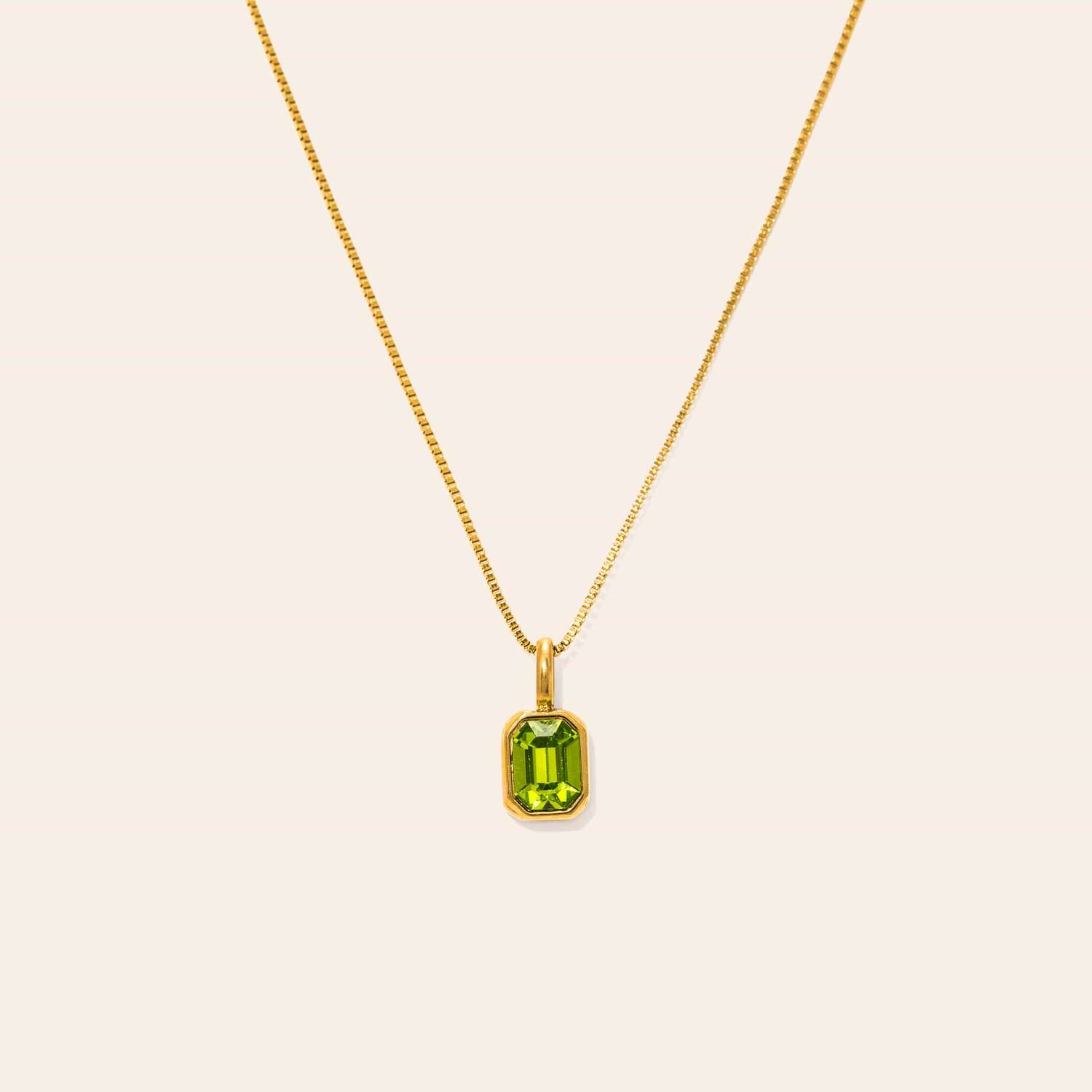 Waterproof Birthstone Necklace