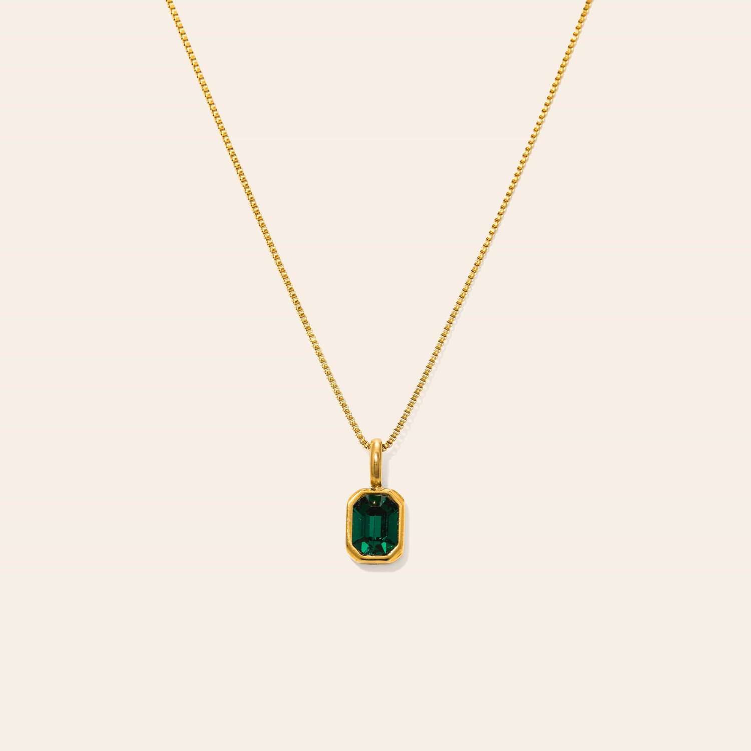 Waterproof Birthstone Necklace