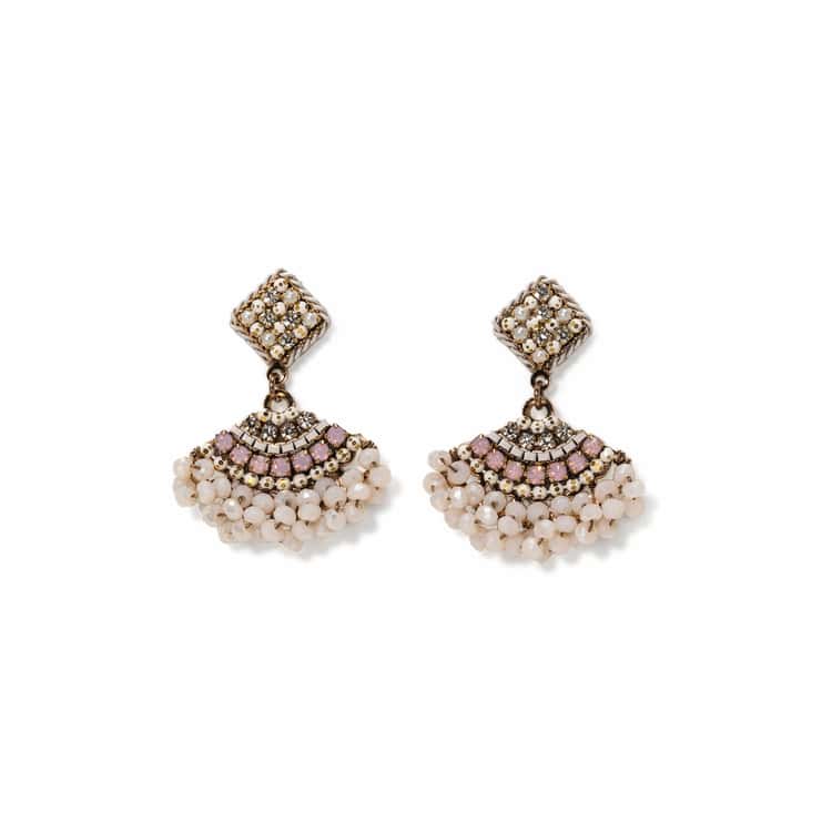 Aravelle Fan Drop Earrings