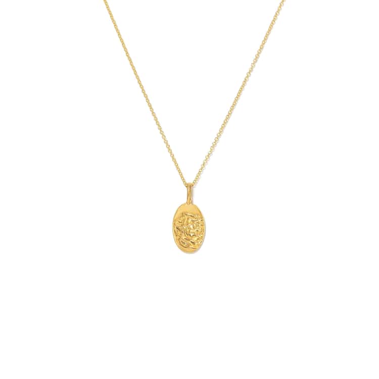 June Birth Flower Pendant Necklace