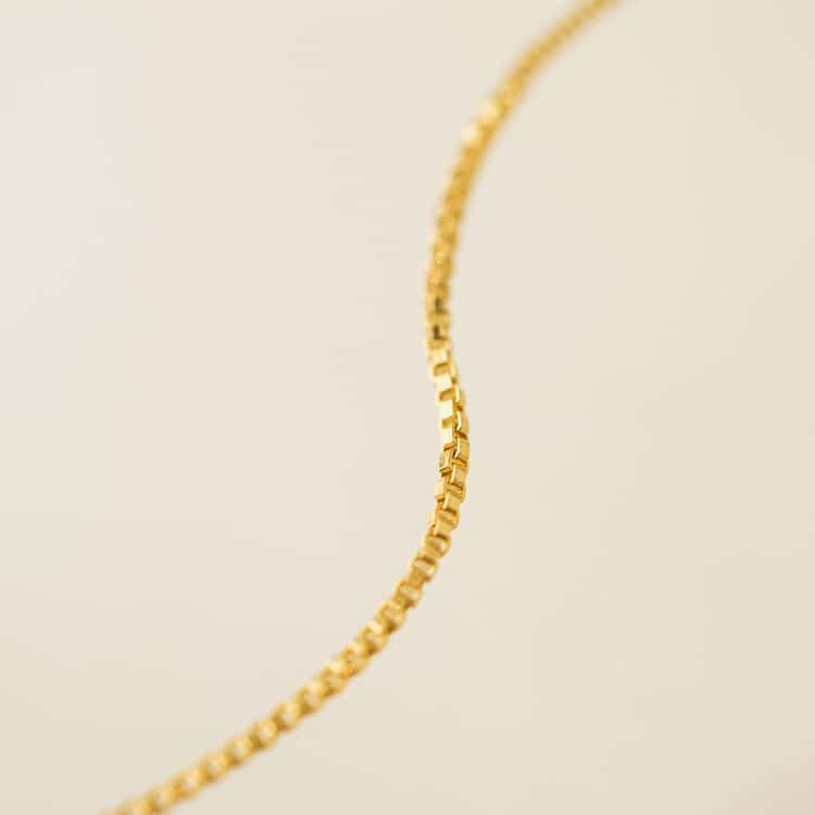October Birthstone Gold-Filled Necklace