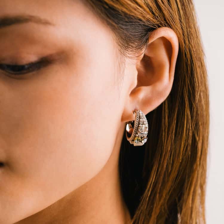 Charleston Hoop Earrings