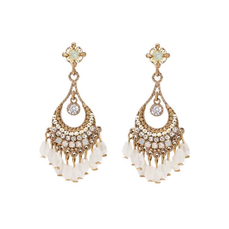 Coco Beaded Chandelier Earrings