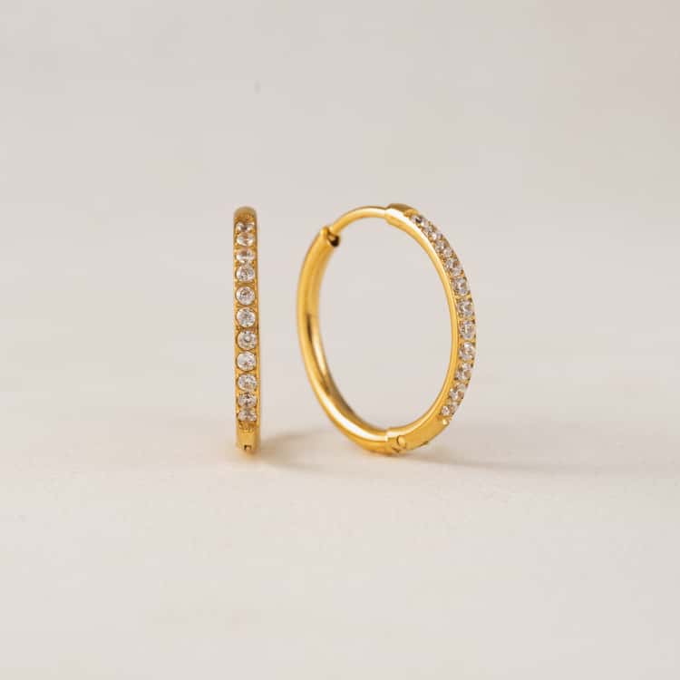 Evie Hoop Earrings