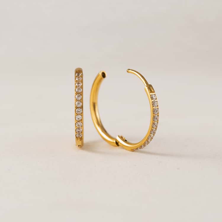 Evie Hoop Earrings