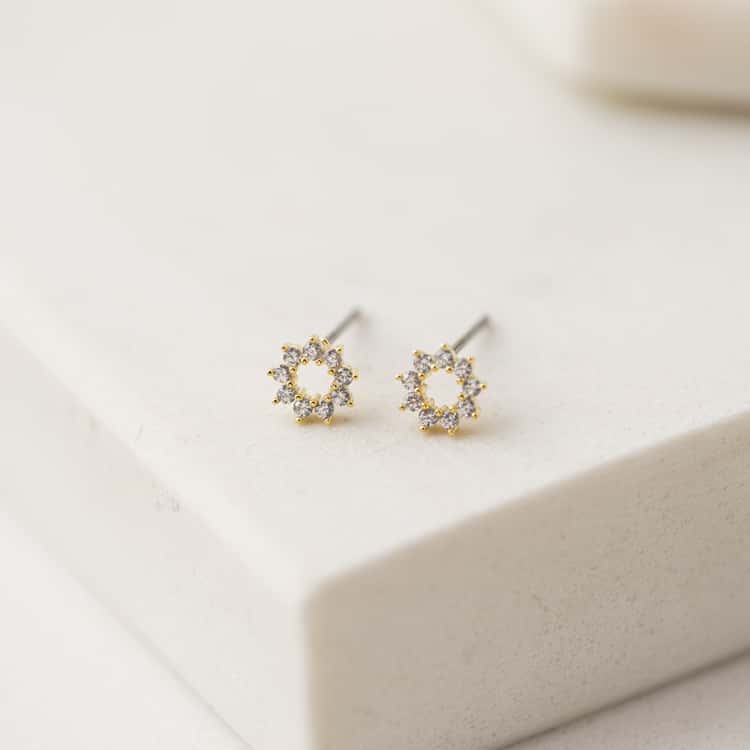 Halo Mini Stud Earrings