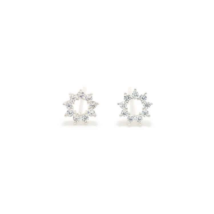 Halo Mini Stud Earrings
