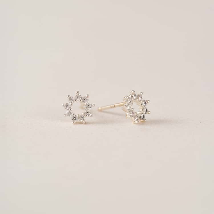 Halo Mini Stud Earrings