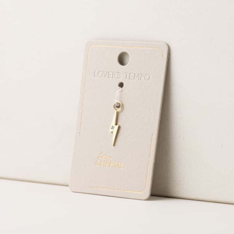 Lightning Hoop Charm