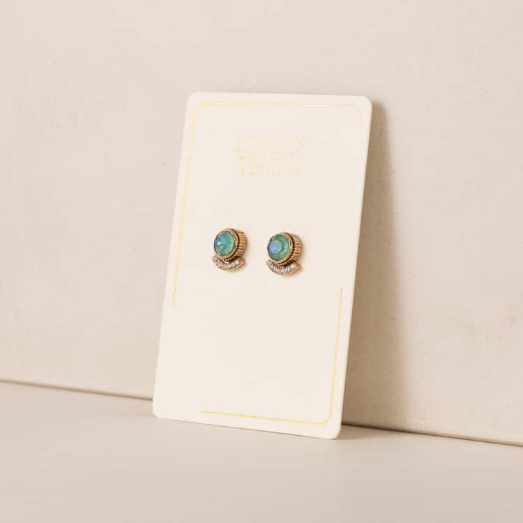 Mimosa Post Earrings