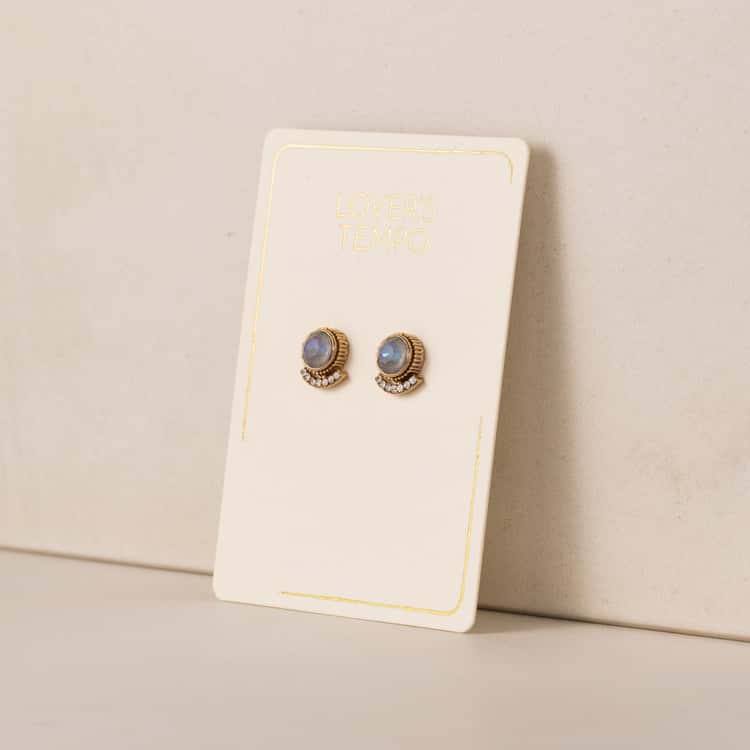 Mimosa Post Earrings