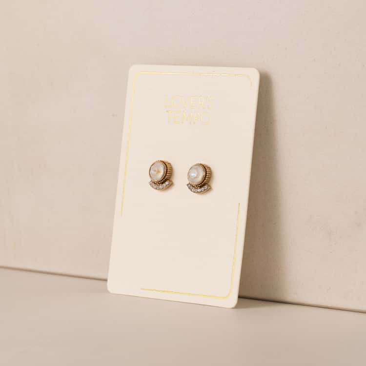 Mimosa Post Earrings