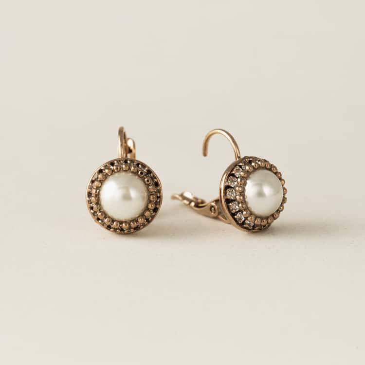 Mirel Pearl Clip Earrings