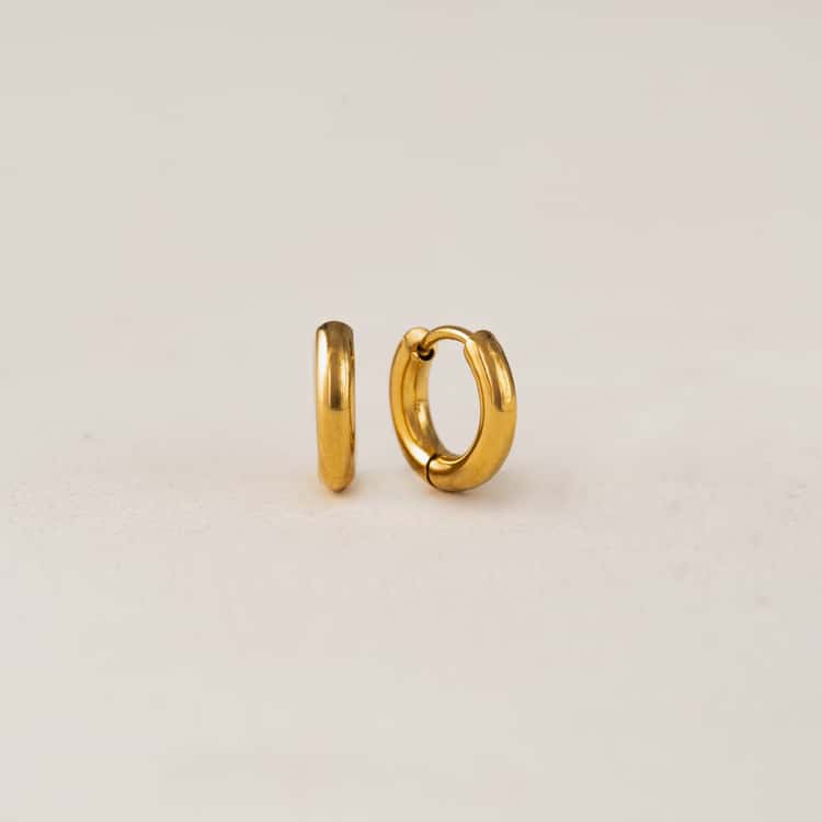 Tube Hoop Earrings