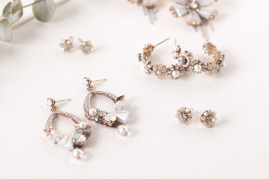 The Perfect Earrings for Your Wedding Dress Style