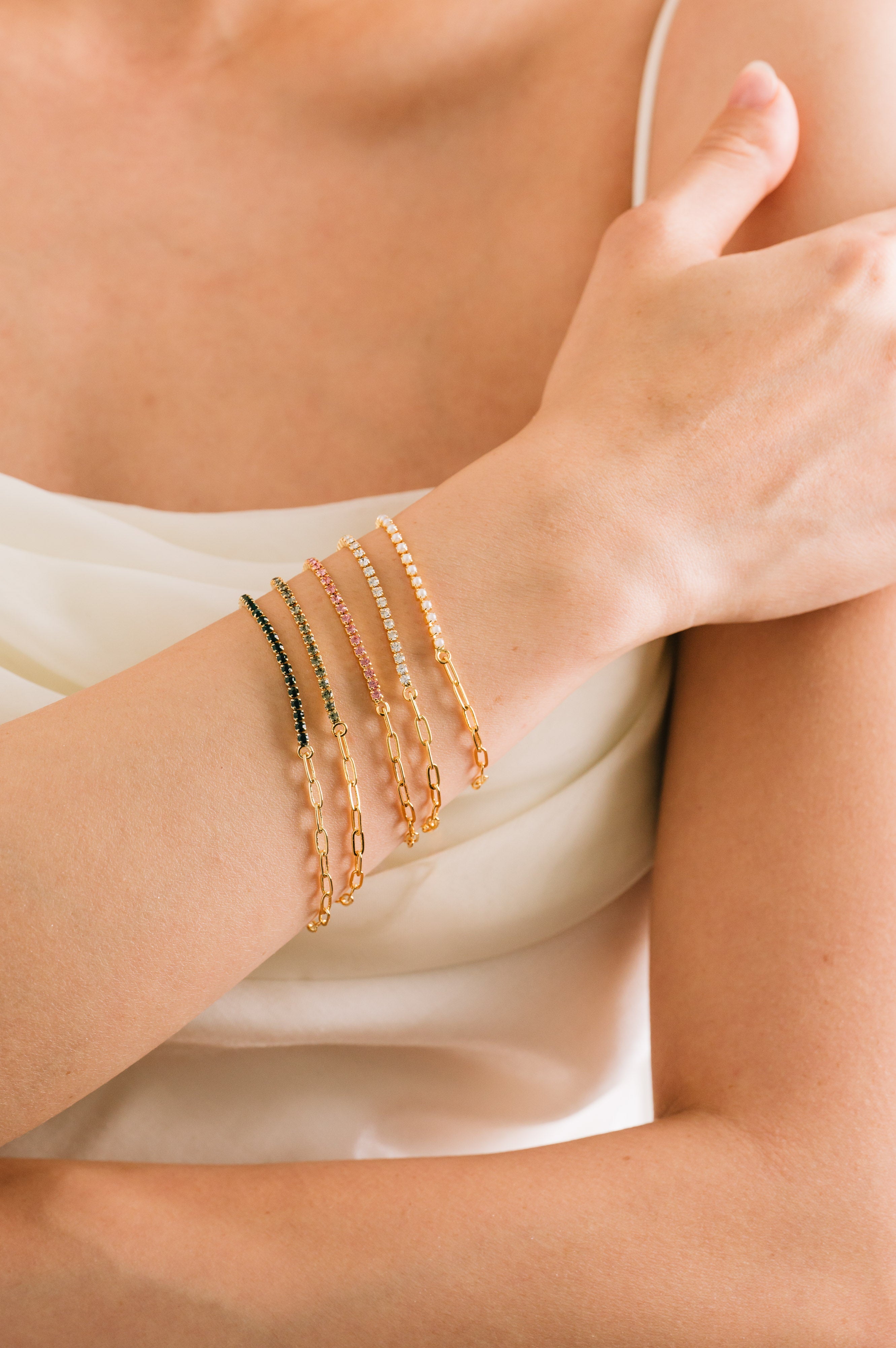 Tennis & Beaded Bracelets