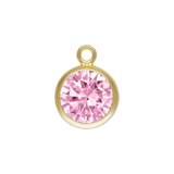 Tourmaline Gold-Filled Charm