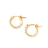 Gold-Filled Wire Hoop Earrings