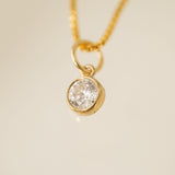 Clear Gold-Filled Charm