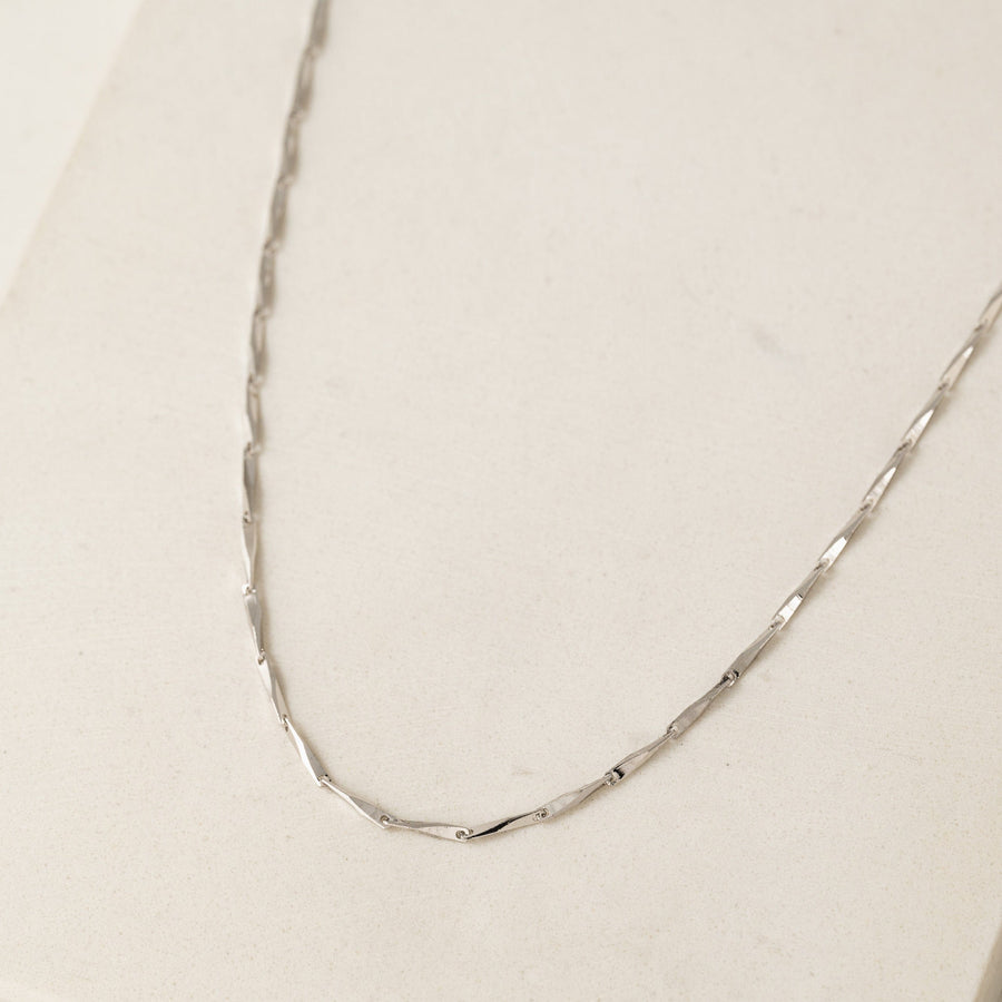 Alanis Chain Necklace Silver