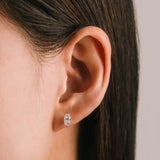 Alpha Marquise Stud Earrings