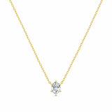 Alpha Oval Necklace