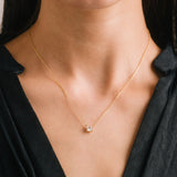 Alpha Square Necklace