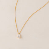 Alpha Teardrop Necklace