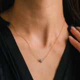 Alpha Circle Necklace
