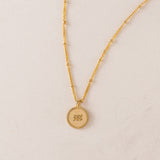 Aquarius Horoscope Necklace