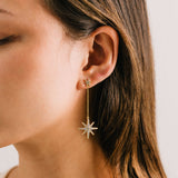 Aquila Star Drop Earrings