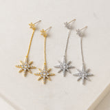 Aquila Star Drop Earrings
