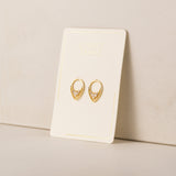 Aria Stud Earrings Clear