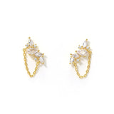 Aspen Climber Earrings Gold