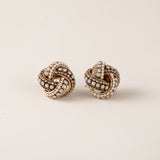 Astaire Knot Stud Earrings