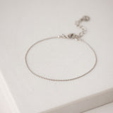 Ball Chain Bracelet Silver