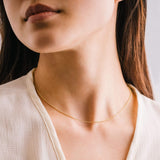 Ball Chain Necklace Silver
