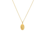 June Birth Flower Pendant Necklace