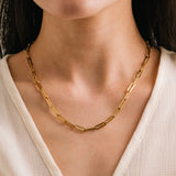 Bold Paperclip Necklace