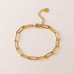 Bold Paperclip Bracelet