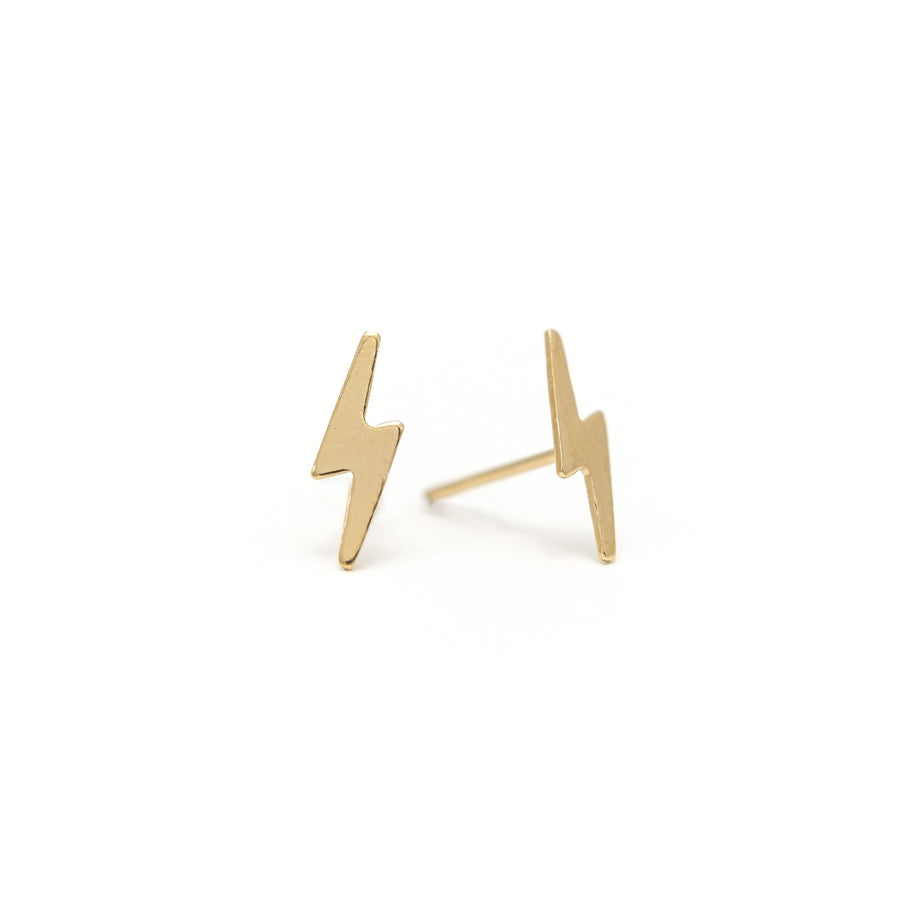 Bolt Gold-Filled Stud Earrings