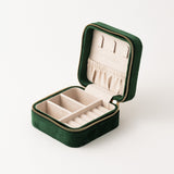 Bon Voyage Square Travel Case Emerald