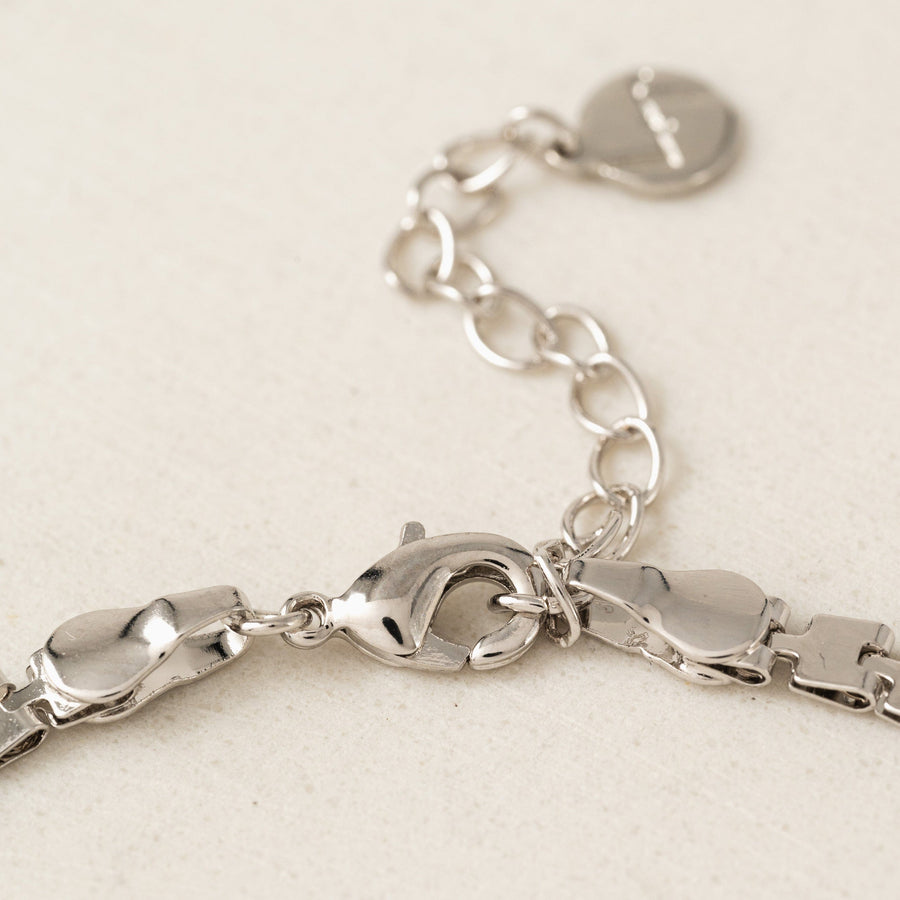 Bowie Chain Bracelet Silver