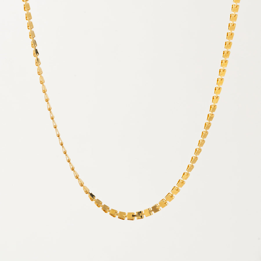 Bowie Chain Necklace Gold