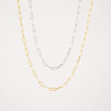 Boyfriend Chain Necklace Silver