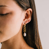 Capri Pearl Drop Earrings