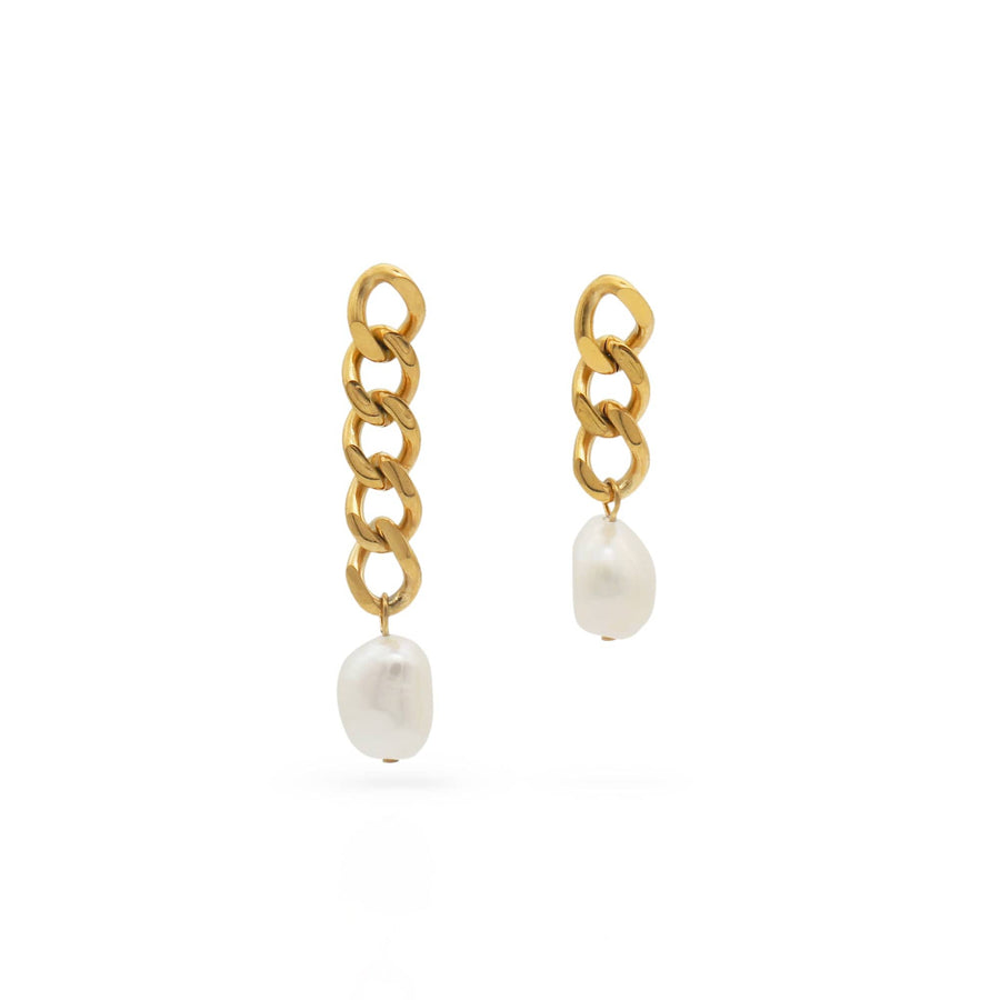 Capri Pearl Drop Earrings