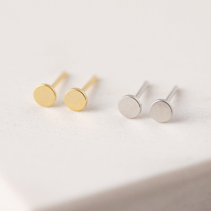 Caro Circle Stud Earrings