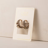 Charleston Hoop Earrings