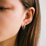 Chunky Hinge Hoop Earrings